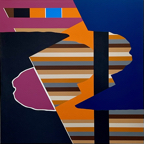 ZT 2024 acryl op linnen 100 x 100 cm