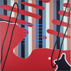 ZT 2023 acryl op linnen 100 x 100 cm