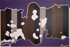 Perwane Sea acryl op linnen 100 x 150 cm