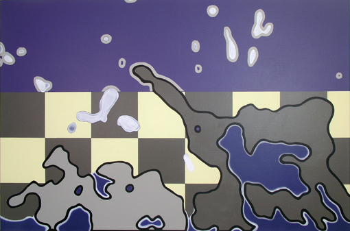 Khurasan acryl op linnen 100 x 150 cm