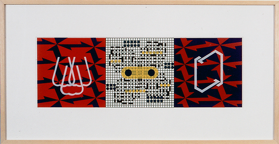 Zeefdruk 1995 60 x 120 cm