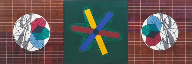 ZT 1995 acryl op linnen 100 x 300 cm