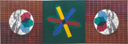 ZT 1995 acryl op linnen 100 x 300 cm