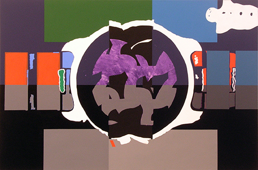 ZT 2011 acryl op linnen 100 x 150 cm