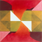 ZT 1990 acryl en alkyd op linnen 170 x 170 cm 