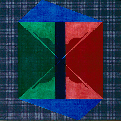ZT acryl op katoen 50 x 50 cm