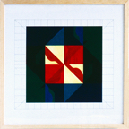 ZT gouache en folie op papier